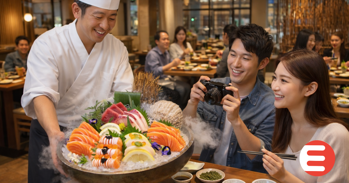 การจัดจานอาหารญี่ปุ่นให้ดูน่ากิน ร้านอาหารญี่ปุ่น.com