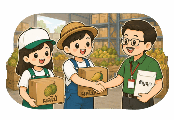 โอกาสธุรกิจใหม่ ความร่วมมือเกษตรกร farmland commerce